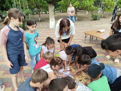 Детское мероприятие в Чернышковском парке