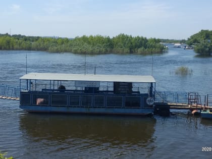 В Волжском временно приостанавливают движение парома