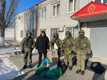 Алексей Федотов оказал поддержку участникам СВО