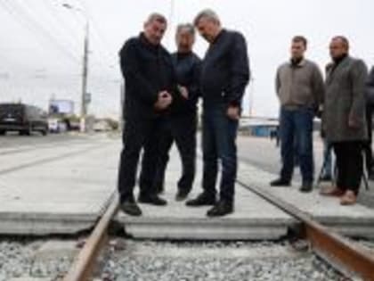 Реконструкция скоростного трамвая в Волгограде завершает финальную стадию