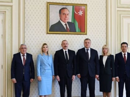 В Баку встретились Президент Азербайджана и губернатор Астраханской области