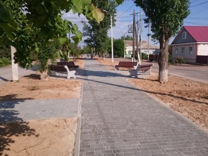 В Николаевске Волгоградской области благоустроят пешеходную зону ул. Шевченко