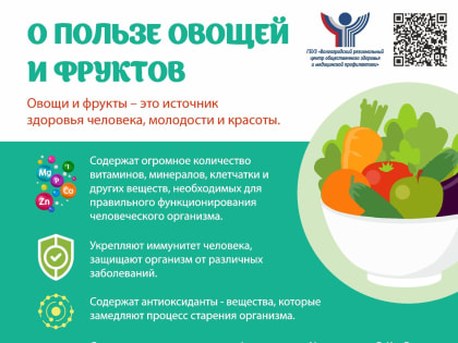 Здоровое питание — залог будущего здоровья