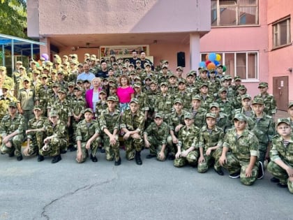 В Волгоградской области открылся пятый специализированный класс Росгвардии