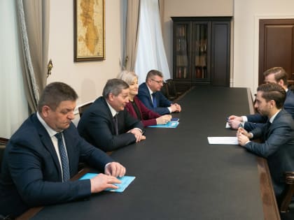 Губернатор Волгоградской области обсудил с руководителем общества «Знание» реализацию совместных проектов