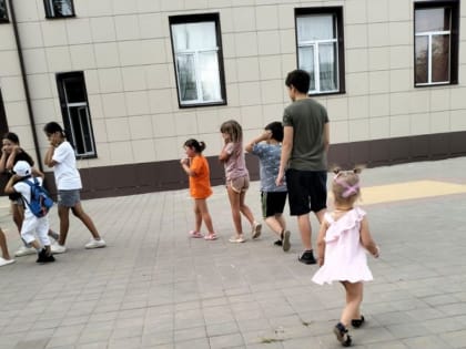 Детвора играла в "Музыкальный серпантин"