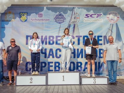 Известная яхтсменка-камышанка «отметилась» серебром в Тольятти