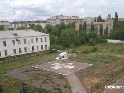 Воздушная скорая помощь спасла 49-летнего жителя Камышина с тяжелой спортивной травмой