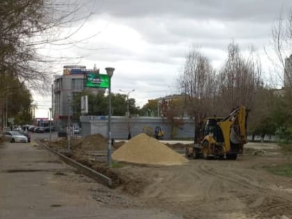 В Волгограде стартовала реконструкция зеленой зоны на ул. 7-й Гвардейской