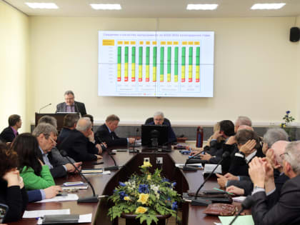 На заседании ректората ВолгГТУ говорили о качестве подготовки обучающихся и о мероприятиях по развитию факультетов