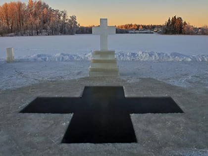 В канун крещенских купаний