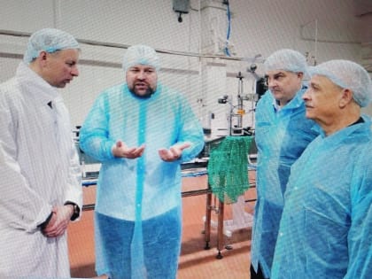 Депутат камышан в Госдуме презентовал камышинский завод «Любимый город» как российского лидера по производству  высокобелковых коктейлей