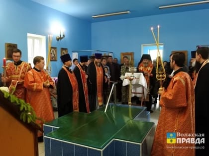 Епископ Иоанн совершил чин малого освящения храма блаженной Параскевы Дивеевской