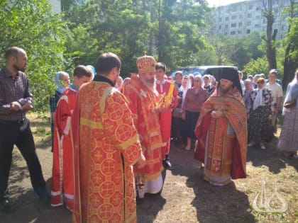 В день памяти святых равноапостольных Мефодия и Кирилла Владыка Иоанн совершил Литургию в волжском храме