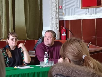 Отчетные встречи продолжились на Сидорской сельской территории и на Себровской территории