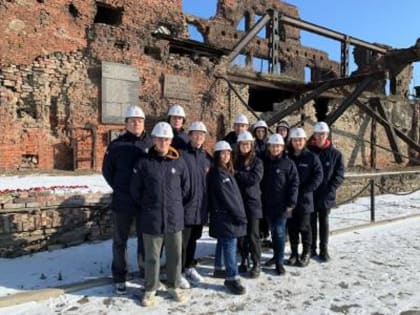 Студенты группы 4-19 ОМД-3 посетили предприятие АО «Корпорация «Красный Октябрь»