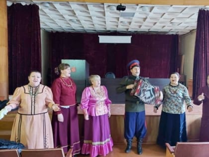 В колонии под Волгоградом выступил ансамбль казачьей песни