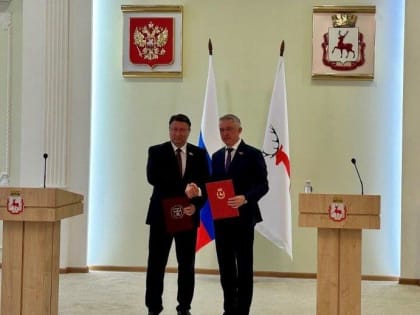 Гордумы Волгограда и Нижнего Новгорода подписали соглашение о сотрудничестве