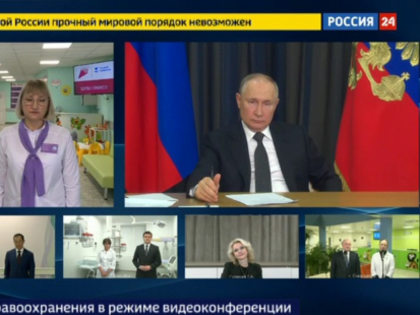 Губернатор Андрей Бочаров представил Президенту РФ Владимиру Путину предложения Волгоградской области в сфере здравоохранения
