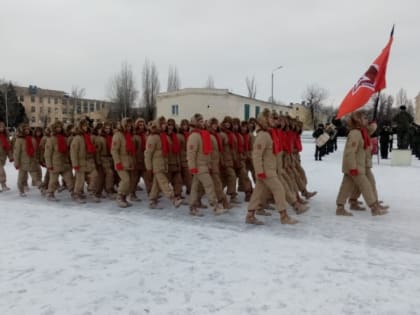 Волгоградские юнармейцы поучаствуют в параде в честь юбилея Сталинградской Победы