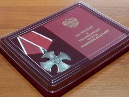 Семьям погибших участников СВО вручили ордена Мужества