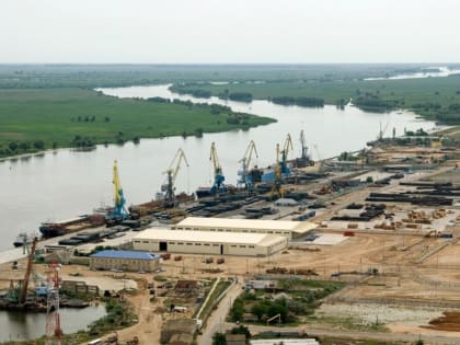 Морские порты Астраханской области увеличивают транзит в рамках МТК «Север-Юг»