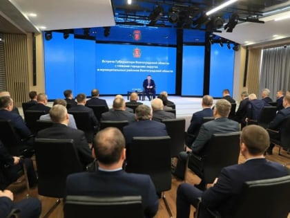 Что обсуждал мэр Волжского на рабочей встречей с губернатором