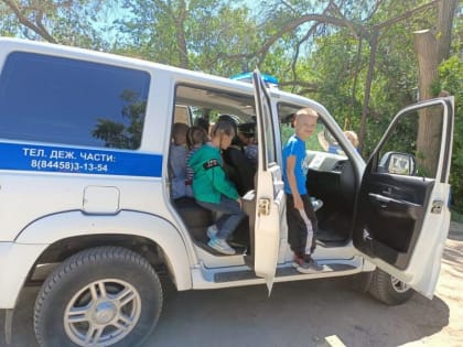 Сотрудники госавтоинспекции провели профилактическое мероприятие для юных велосипедистов