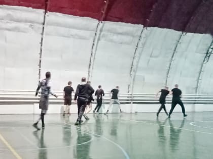 Между осужденными участков колонии-поселения ИК-9 и ИК-12 прошел товарищеский футбольный матч