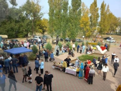 Празднование 96-летия Камышинского района в Саломатино