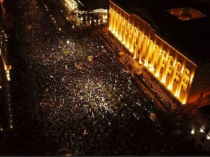 В Грузии продолжаются массовые протесты