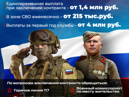 Единовременная выплата участникам СВО