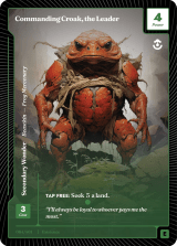 Commanding Croak, the Leader