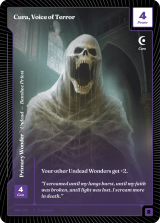 Cura, Voice of Terror