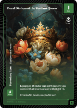 Floral Diadem of the Verdant Queen