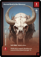 Horned Skull of the Minotaur