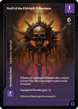 Staff of the Eldritch Tribesmen