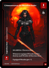 Crimsonreaver, the Bloodline Ender