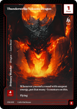 Thunderstrike Volcanic Dragon