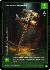 Twin Titan Warhammer