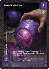 Disturbing Delicacy