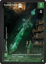 Emerald Edge Sword