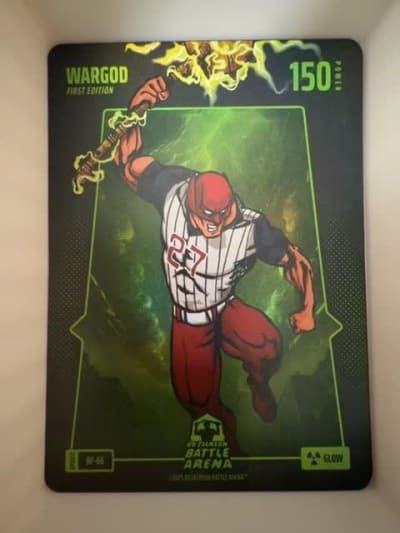 Wargod Glow Battlefoil 2025 Alpha Update #BF-66