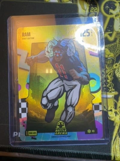 2025 Bo Jackson Battle Arena Ram Ice 80's Rad Battlefoil #RAD-405