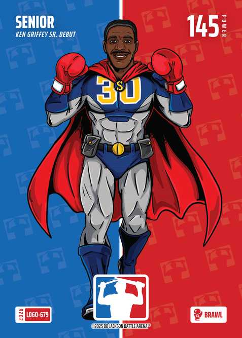 2026 Bo Jackson Battle Arena Senior (Ken Griffey Sr.) Brawl Logofoil #Logo-679