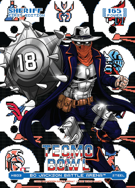2026 Bo Jackson Battle Arena Sheriff (Peyton Manning) Steel Helmets #H603