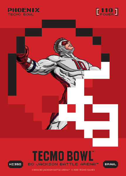 2026 Bo Jackson Battle Arena Phoenix (Bo Nix) Brawl Helmet Icon #HI350