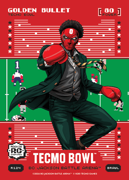 2026 Bo Jackson Battle Arena Golden Bullet (Matthew Golden) Brawl Red Battlefoil #R124