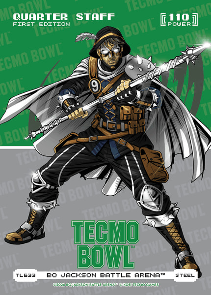 Steel Tecmo Bowl Logofoil