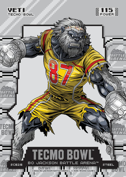 2026 Bo Jackson Battle Arena Yeti (Travis Kelce) Steel Silver Coin Flip #SC626
